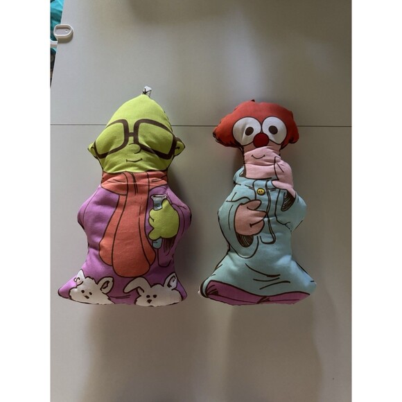 JIM HENSON’S 1985 MUPPETS Babies BEAKER THE LAB ASSISTANT & BUNSEN Plush - Picture 7 of 11